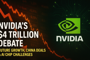 NVIDIA’s $4 Trillion Debate future Growth, China Deals & AI Chip Challenges